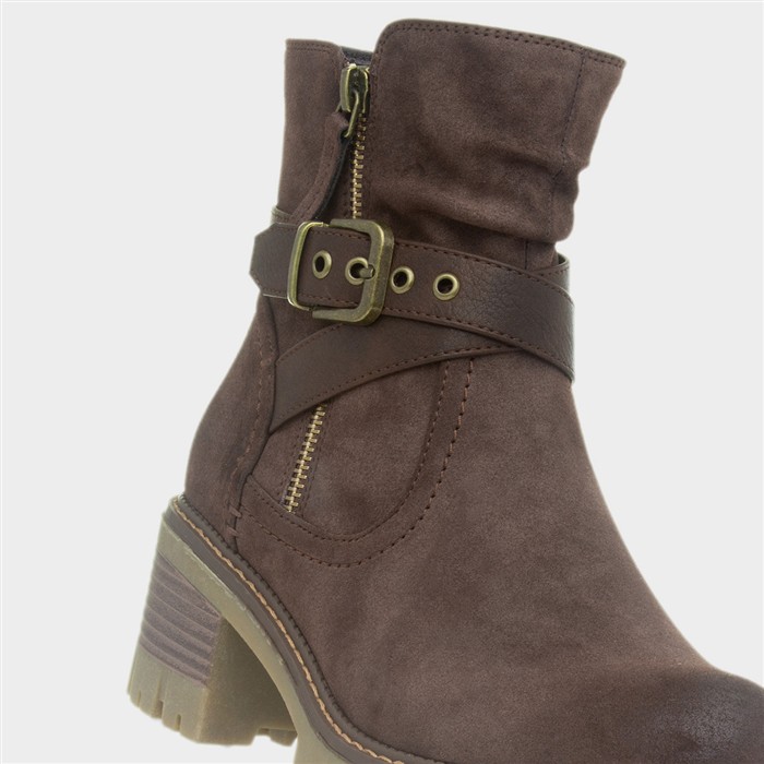 Chicago Womens Brown Ankle Boot