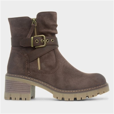 Chicago Womens Brown Ankle Boot