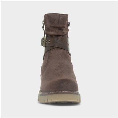 Chicago Womens Brown Ankle Boot