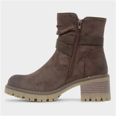 Chicago Womens Brown Ankle Boot