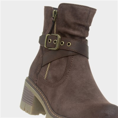 Chicago Womens Brown Ankle Boot