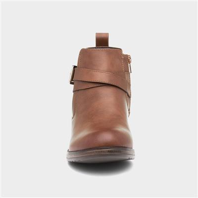 Womens Tan Chelsea Boot