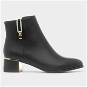 Truffle Collection Elsie Womens Black Ankle Boots (Click For Details)