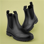 Lilley Womens Black Ankle Chelsea Pull On Boot (Click For Details)