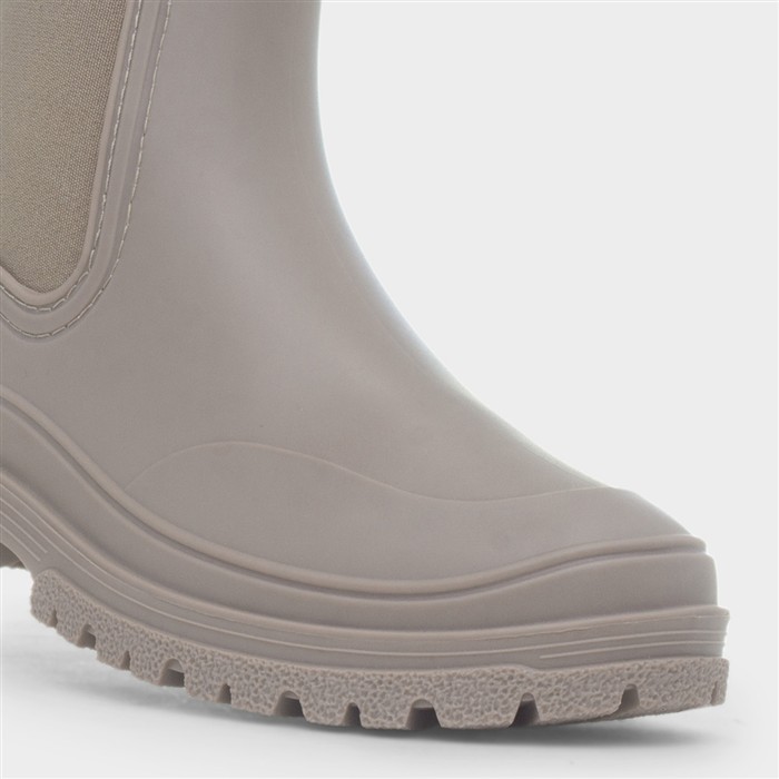 Womens Stone Chelsea Welly