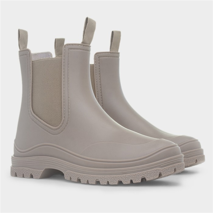 Womens Stone Chelsea Welly