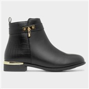 Truffle Collection Flora Women's Black Ankle Boots (Click For Details)