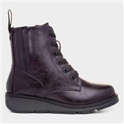 Heavenly Feet Journey Womens Purple Ankle Boot (Click For Details)
