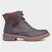 Lilley & Skinner Alberta Womens Grey Lace Up Boot (Click For Details)