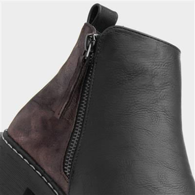 Amelia Womens Black Multi Boot