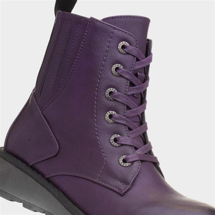 Journey 2 Womens Purple Wedge Boot