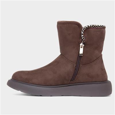 Litesoles Karla Womens Brown Boot