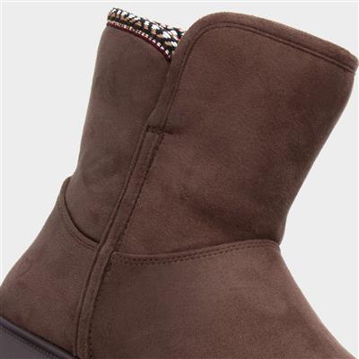 Litesoles Karla Womens Brown Boot