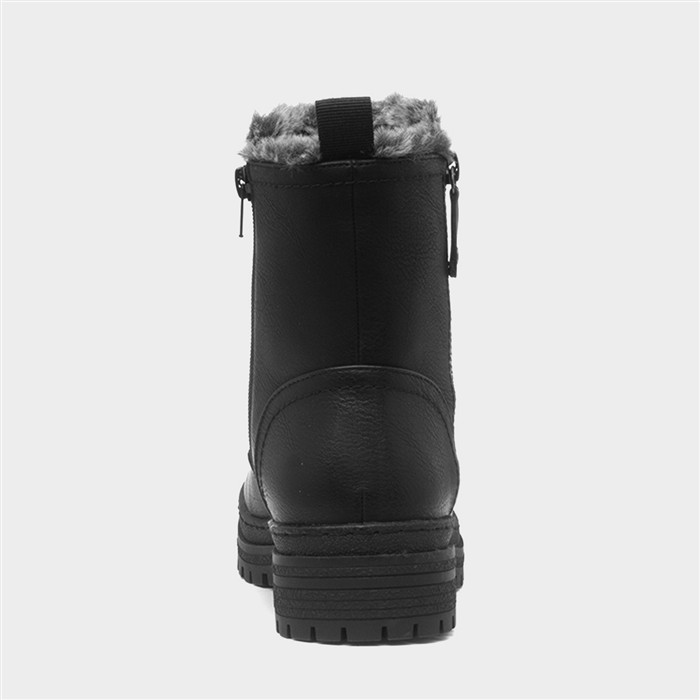 Windsor Womens Black Ankle Boot