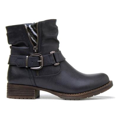 Lilley & Skinner Womens Navy Ankle Boot-18113 | Shoe Zone