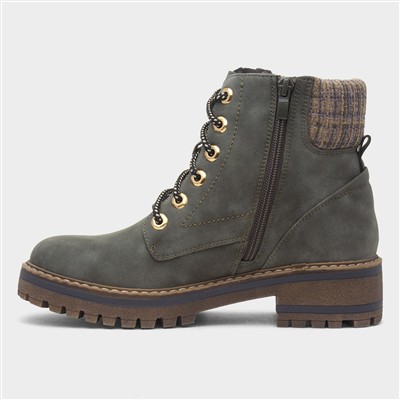 Gothenberg Womens Khaki Boot