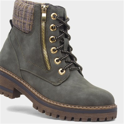 Gothenberg Womens Khaki Boot
