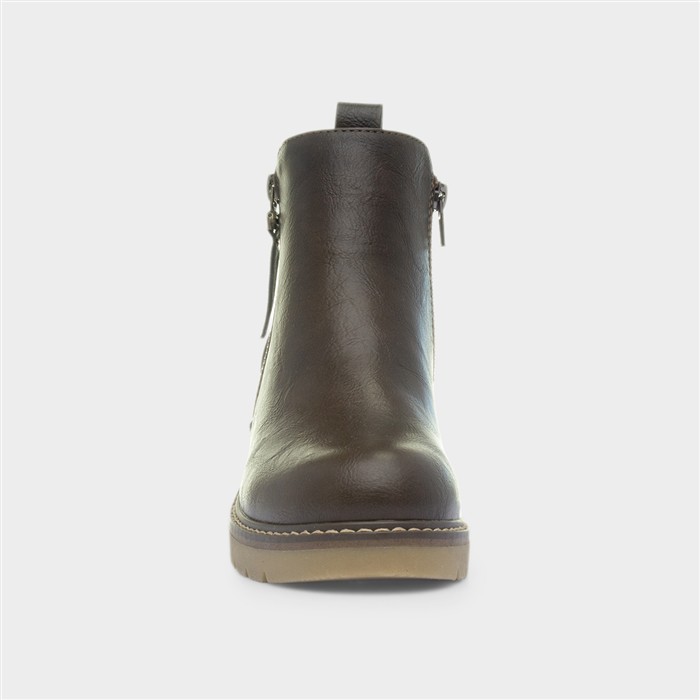 Salzburg Brown Womens Ankle Boot