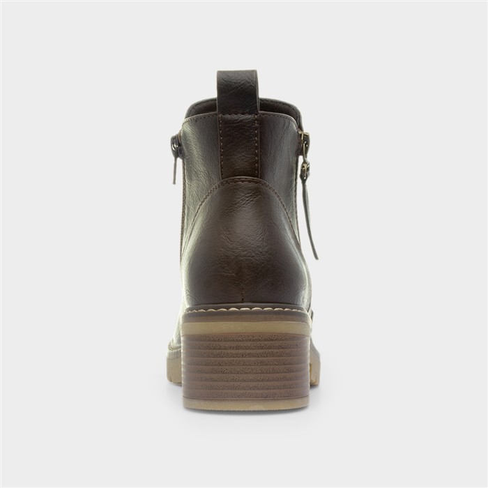 Salzburg Brown Womens Ankle Boot