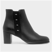 Lilley & Skinner Tacoma Womens Black Heeled Boot (Click For Details)