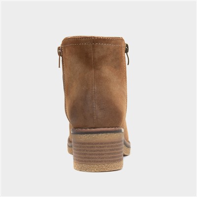 Hamilton Womens Camel Ankle Boot
