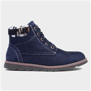 Lotus Sycamore Womens Navy Lace Up Ankle Boot (Click For Details)