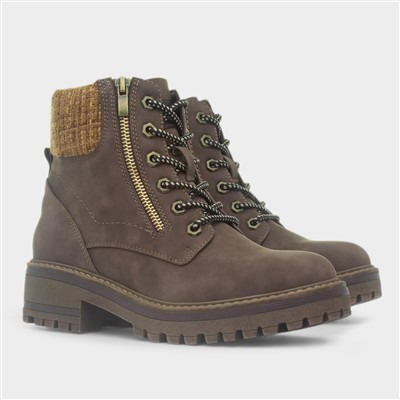 Gothenberg Brown Ankle Boot