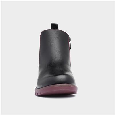 Dawlish Womens Black Chelsea Boot