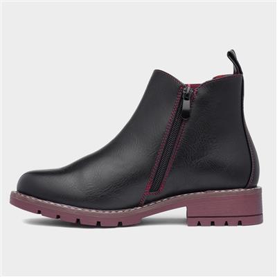 Dawlish Womens Black Chelsea Boot