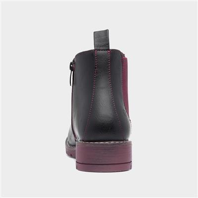 Dawlish Womens Black Chelsea Boot