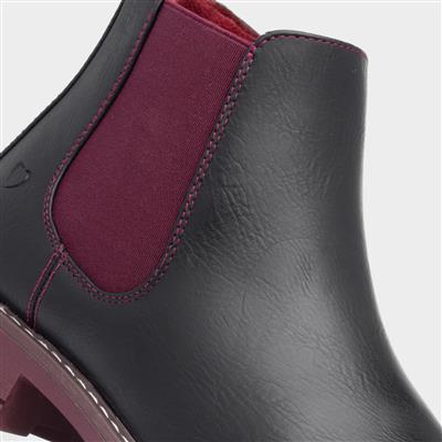Dawlish Womens Black Chelsea Boot