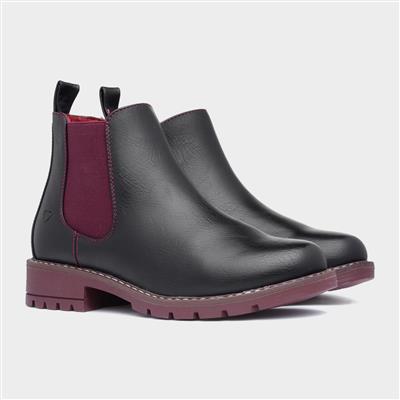 Dawlish Womens Black Chelsea Boot