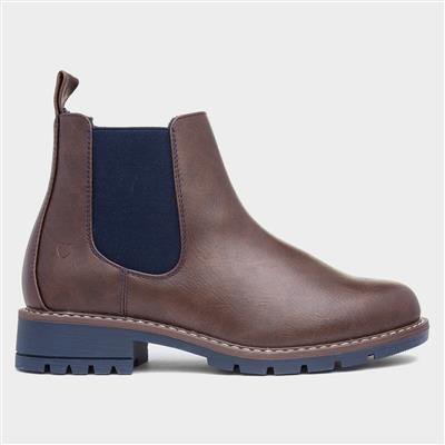 Dawlish Womens Brown Chelsea Boot