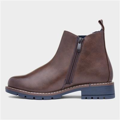 Dawlish Womens Brown Chelsea Boot