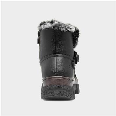 Laurel Womens Black Ankle Boot