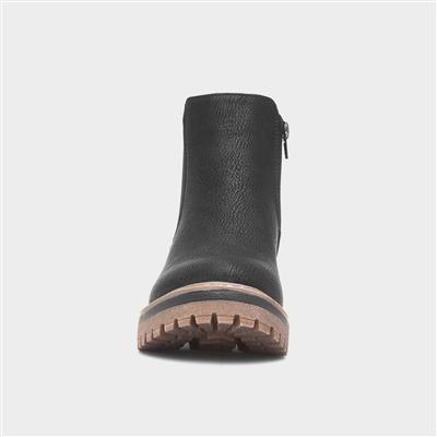 Lottie Womens Black Chelsea Boot