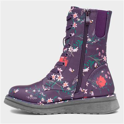 Martina4 Women's Purple Boot