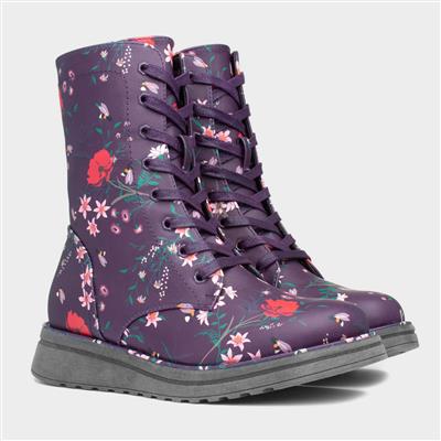 Martina4 Women's Purple Boot