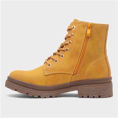 Parker Womens Mustard Ankle Boot