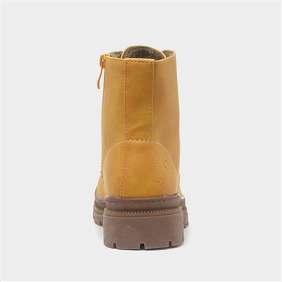 Parker Womens Mustard Ankle Boot