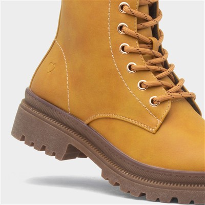 Parker Womens Mustard Ankle Boot