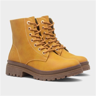 Parker Womens Mustard Ankle Boot