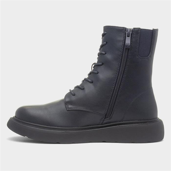 Litesoles Fern Womens Navy Boot