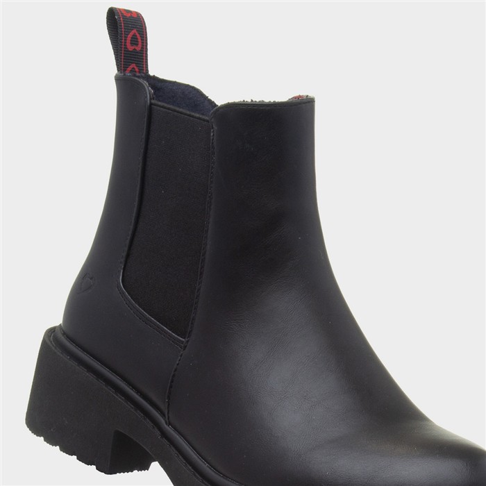 Litesoles Pearce Womens Black Boot