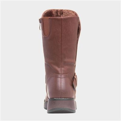 Maya Womens Brown Calf Boot