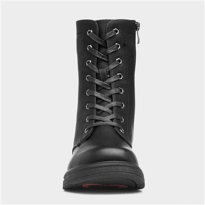 Martina Womens Black Ankle Boot