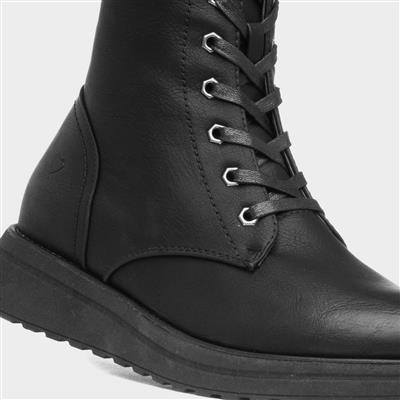 Martina Womens Black Ankle Boot