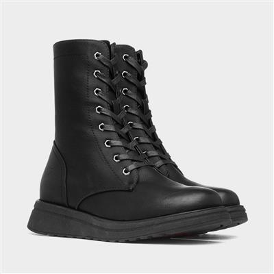 Martina Womens Black Ankle Boot