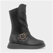 Heavenly Feet Marianne Womens Black Zip Up Boots (Click For Details)