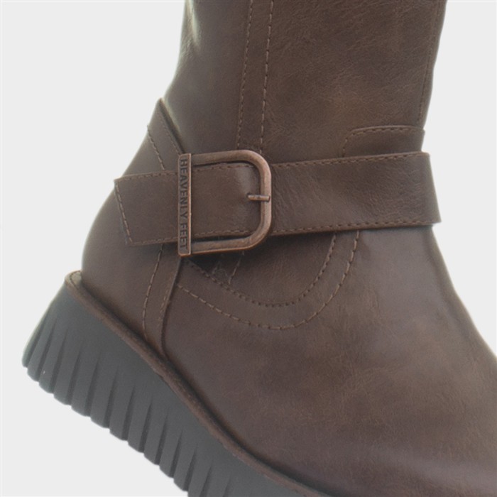 Rubymae Womens Brown Calf Boots